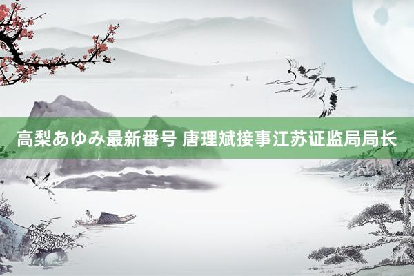 高梨あゆみ最新番号 唐理斌接事江苏证监局局长