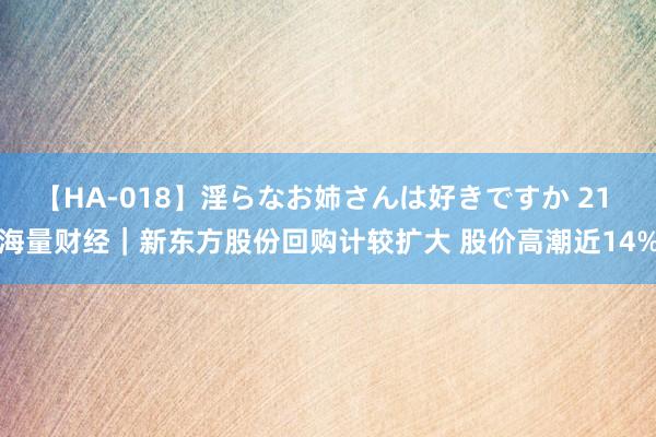 【HA-018】淫らなお姉さんは好きですか 21 海量财经｜新东方股份回购计较扩大 股价高潮近14%