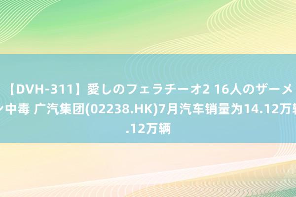 【DVH-311】愛しのフェラチーオ2 16人のザーメン中毒 广汽集团(02238.HK)7月汽车销量为14.12万辆